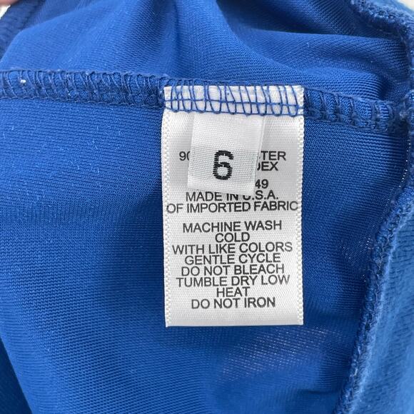 Aviator Nation Blue Velvet Classic 5 Stripe Sweatshirt Unisex Kids Top Size 6 - Picture 6 of 9